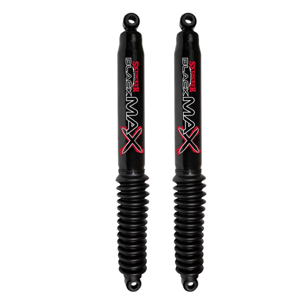 Skyjacker 0-1 Rear Lift Black Max Shocks for 1983-1986 Nissan Pickup 4WD