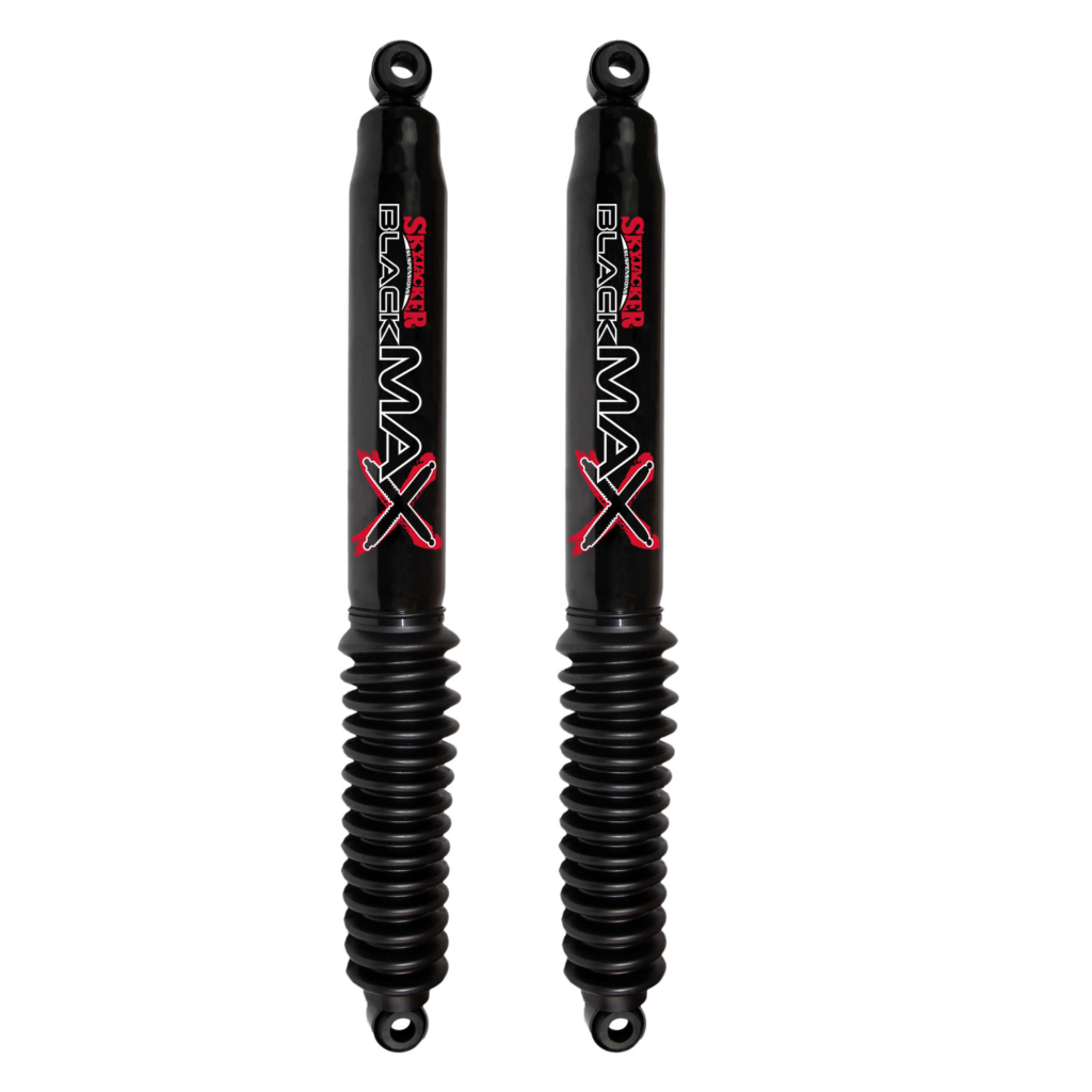 Skyjacker 2-4 Front Lift Black Max Shocks for 1999-2004 Ford F-250 2WD