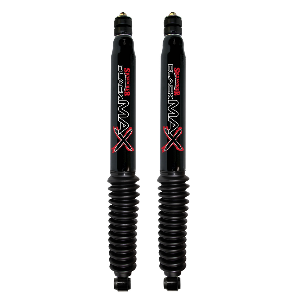 Skyjacker 4-4.5 Front Lift Black Max Shocks for 2003-2010 Dodge Ram 3500 4WD