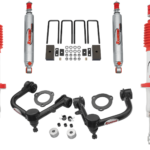 Rancho 2.5" Front 1.5" Rear Lift Kit with UCAs for 2005-2021 Toyota Tacoma