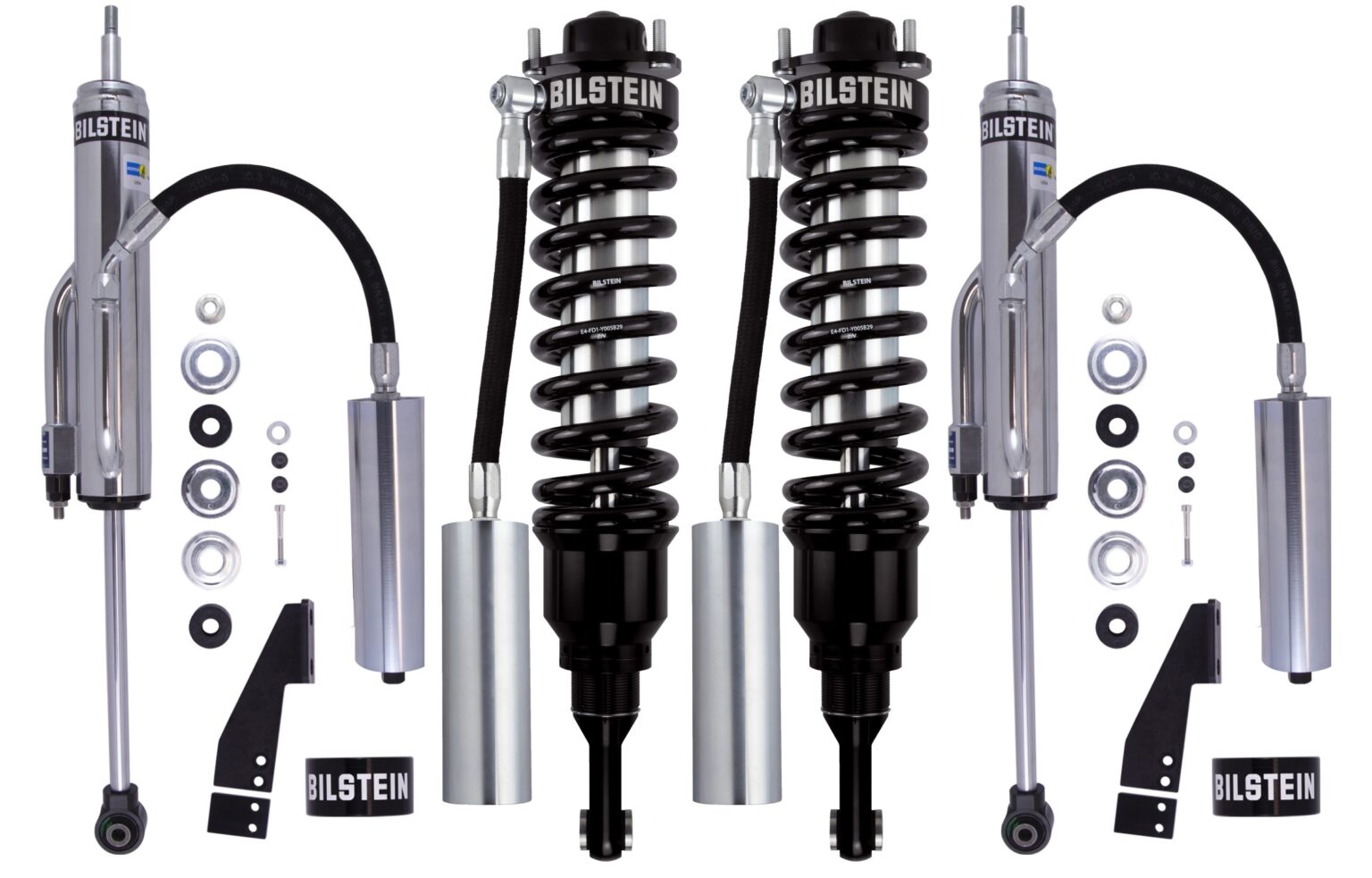 Bilstein B8 8112, 8100 03.25" Front Coilovers, Rear Lift Shocks for