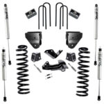 SuperLift 4" Lift Kit w/ FOX Shocks For 2005-2007 Ford F-350 4WD Diesel w/o 4Link Arms w/o Radius Arms