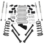 SuperLift 4" Lift Kit w/ FOX Shocks For 2011-2012 Ram 3500 4WD Diesel