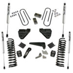 SuperLift 4" Lift Kit w/ FOX Shocks For 2013-18 Ram 3500 4WD Diesel W/Out Radius Arms