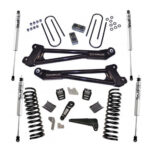 SuperLift 4 inch Lift Kit w- FOX Shocks For 2013-2018 Ram 3500 4WD Diesel