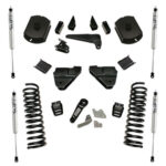 SuperLift 4" Lift Kit w/ FOX Shocks For 2014-2018 Ram 2500 4WD Diesel W/Out Radius Arms