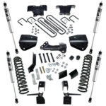 SuperLift 4" Lift Kit w/ FOX Shocks for 2017-2021 Ford F-250 4WD Diesel w/o 4Link Arms w/o Radius Arms