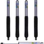 Bilstein B8 5100 2-3" Front, 1.5-2.5" Rear Shocks w/ Stabilizer For 2020-2021 Jeep Gladiator