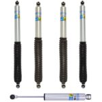 Bilstein B8 5100 2-3" Lift Front, Rear Shocks w/ Stabilizer for 2018-2021 Jeep Wrangler JL