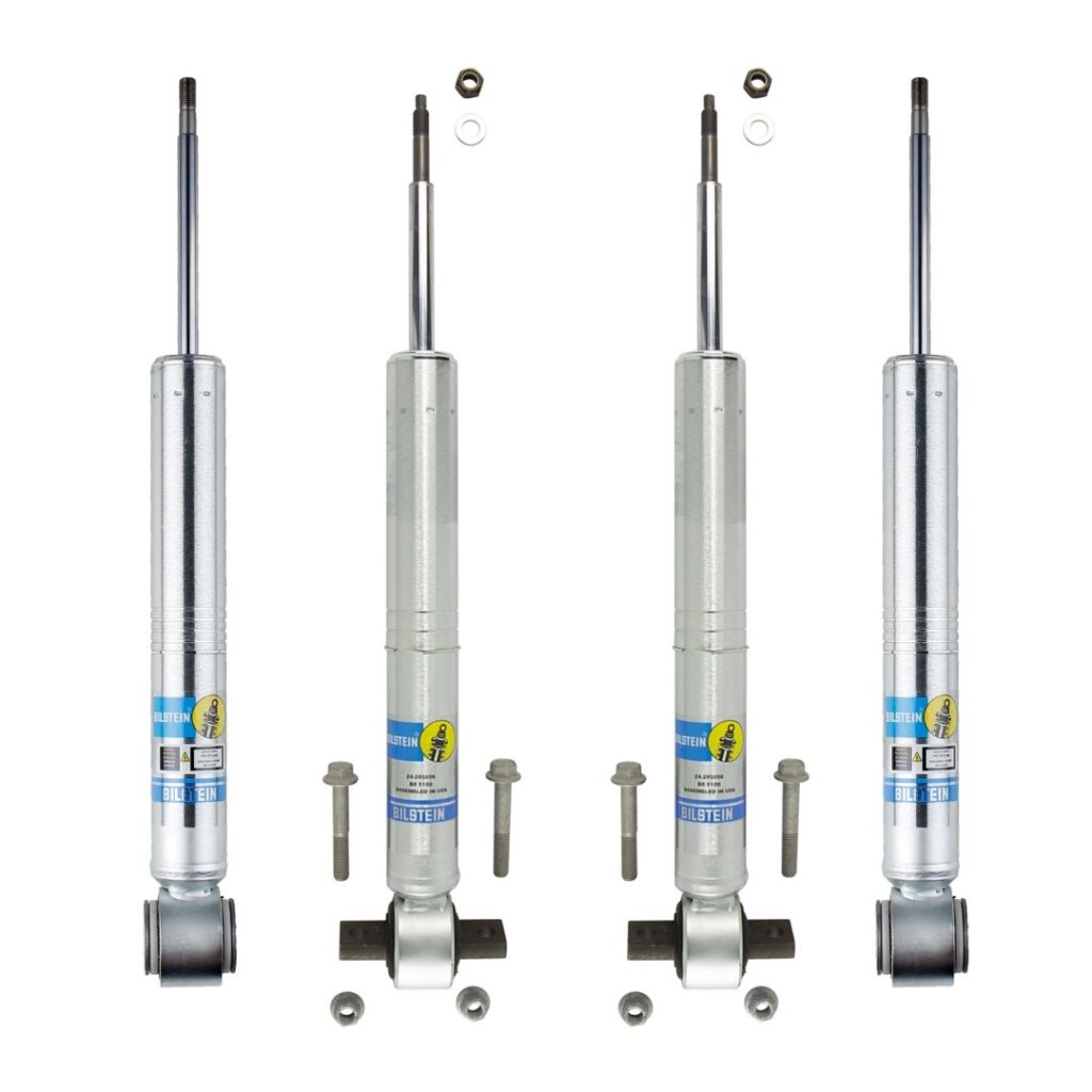 Bilstein B8 5100 RHA 0-1.6" Front, 0-1.5" Rear Lift Shocks For 2014-2015 Lincoln Navigator 2WD