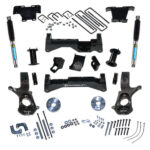 SuperLift 8" Lift Kit w/ Bilstein Rear Shocks for 2014-2018 GMC Sierra 1500 4WD w/ OE Aluminum or Stamp Steel Control Arms