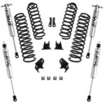 SuperLift 2.5" Lift Kit 2007-2018 Jeep Wrangler JK 2 Door FOX Shocks