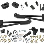 SuperLift 3.5" Lift Kit 2019-2020 Ram 2500 4WD Diesel W/ Replacement Radius Arms Shock Extentions