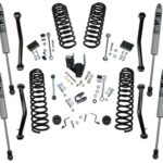 SuperLift 4" Dual Rate Coil Lift Kit 2018-2020 Jeep Wrangler Jl/Rubicon 2 Door FOX Shocks