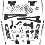 SuperLift 6" Radius Arm Lift Kit 2017-2020 Ford F-250 F-350 Super Duty Diesel 4WD FOX Shocks