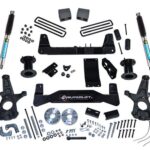 SuperLift 6.5" Lift Kit 2007-2016 Chevy Silverado GMC Sierra 1500 2WD Cast Steel Arms Bilstein Shocks