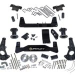 SuperLift 6.5" Lift Kit 2014-2018 Chevy Silverado GMC Sierra 1500 4WD Aluminum/Stamped Steel Arms FOX Shocks