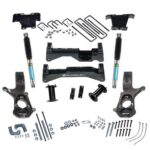 SuperLift 8" Lift Kit 2007-2016 Chevy Silverado/GMC Sierra 2WD Cast Steel Arms Bilstein Rear Shocks