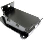 Jeep JK 3.8L Transmission Skid Plate 07-11 Wrangler JK Auto Black Powdercoat EVO Manufacturing