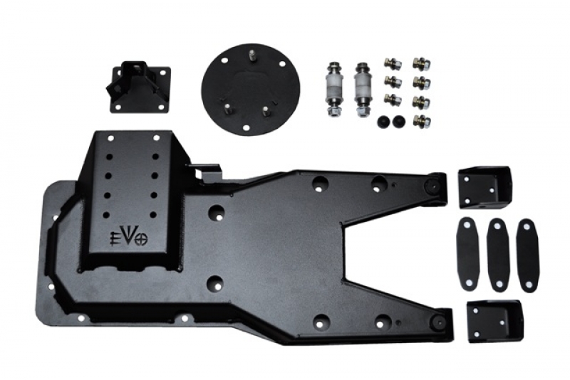 Jeep Jk Pro Series Hinged Gate Carrier Wrangler Jk Raw Evo