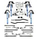 Jeep JLU High Clearance Pro Long Arm NV2514 with Compression Adjusters Plus Black EVO Mfg