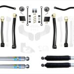 Jeep Wrangler JL 2.5 Inch Diesel Enforcer Lift Stage 3 Plus with Bilstein Shocks EVO Manufacturing