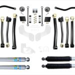 Jeep Wrangler JL 2.5 Inch Diesel Enforcer Lift Stage 4 Plus with Bilstein Shocks EVO Manufacturing