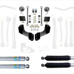 Jeep Wrangler JL 2.5 Inch Enforcer Overland Lift Stage 1 with Bilstein Shocks EVO Manufacturing