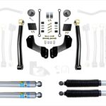 Jeep Wrangler JL 2.5 Inch Enforcer Overland Lift Stage 2 with Bilstein Shocks EVO Manufacturing