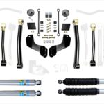 Jeep Wrangler JL 2.5 Inch Enforcer Overland Lift Stage 3 with Bilstein Shocks EVO Manufacturing