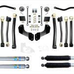 Jeep Wrangler JL 2.5 Inch Heavy Duty Enforcer Overland Lift Stage 4 Plus with Bilstein Shocks EVO Manufacturing