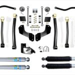 Jeep Wrangler JL 3.5 Inch Enforcer Overland Lift Stage 3 Plus w/ Bilstein Shocks EVO Manufacturing