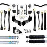 Jeep Wrangler JL 3.5 Inch Enforcer Overland Lift Stage 4 Plus w/ Bilstein Shocks EVO Manufacturing