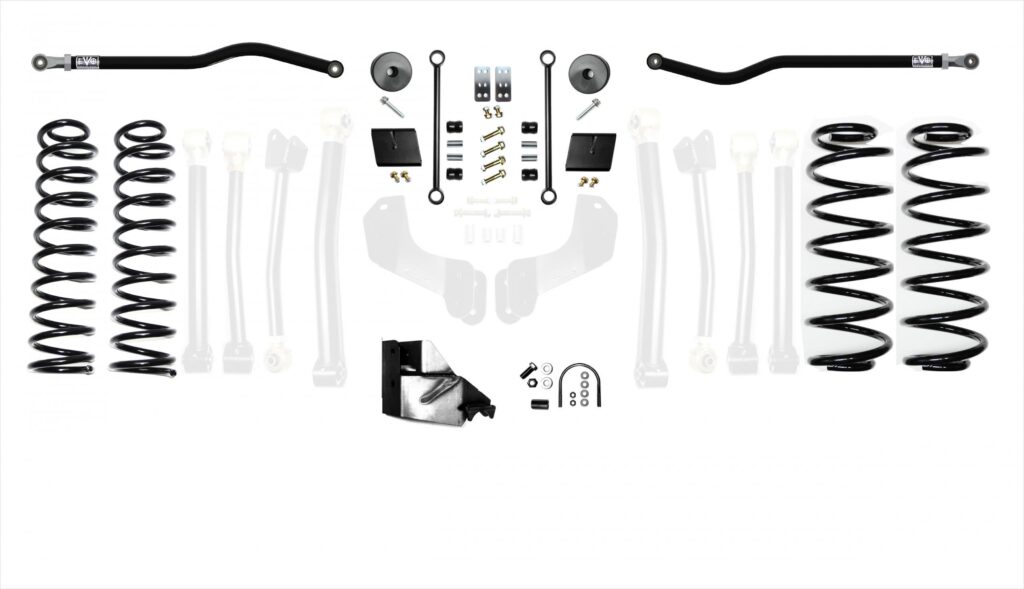 Jeep Wrangler JLU Diesel 2.5 Inch High Clearance Plus Long Arm EVO Manufacturing