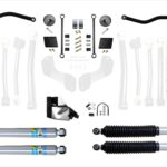 Jeep Wrangler JLU Diesel 2.5 Inch High Clearance Plus Long Arm w/ Bilstein Shocks EVO Manufacturing