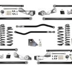 Jeep JLU 3.5 Inch High Clearance Plus Long Arm with EVO SPEC King 2.5 Shocks EVO Mfg