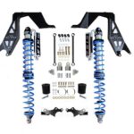 Jeep JL NV2514 Front Bolt-On Coilover Kit 18-Present Wrangler JL Black EVO Manufacturing