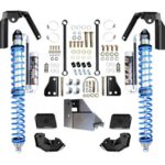 Jeep JL NV2514 Rear Bolt-on Coilover Kit 18-Pres Wrangler JL 2/4 Door w/ Comp Adjuster Black EVO Manufacturing