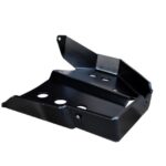 Jeep JL Protek Front Axle Disconnect Skid Plate Black EVO Manufacturing