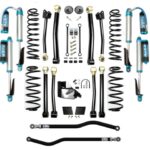 Jeep JL 4.5 Inch Lift Kit 18-Pres Wrangler JL Enforcer Lift Stage 4 Plus with EVO SPEC King 2.5 Shocks EVO Mfg