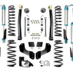 Jeep JL 4.5 Inch Lift Kit 18-Pres Wrangler JL Enforcer Overland Lift Stage 2 with EVO SPEC King 2.5 Shocks EVO Mfg