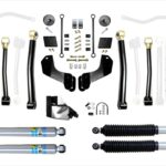 Jeep Wrangler JL Diesel 4.5 Inch Enforcer Overland Lift Stage 3 with Bilstein Shocks EVO Manufacturing