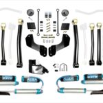 Jeep Wrangler JLU 4.5 Inch Heavy Duty High Clearance Long Arm Suspension System with EVO SPEC King Shocks EVO Manufacturing