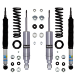 Bilstein 6112 1.4-2.4" Front 0-1" Rear Lift Shocks, Coils Kit for 2001-2007 Toyota Sequoia RWD