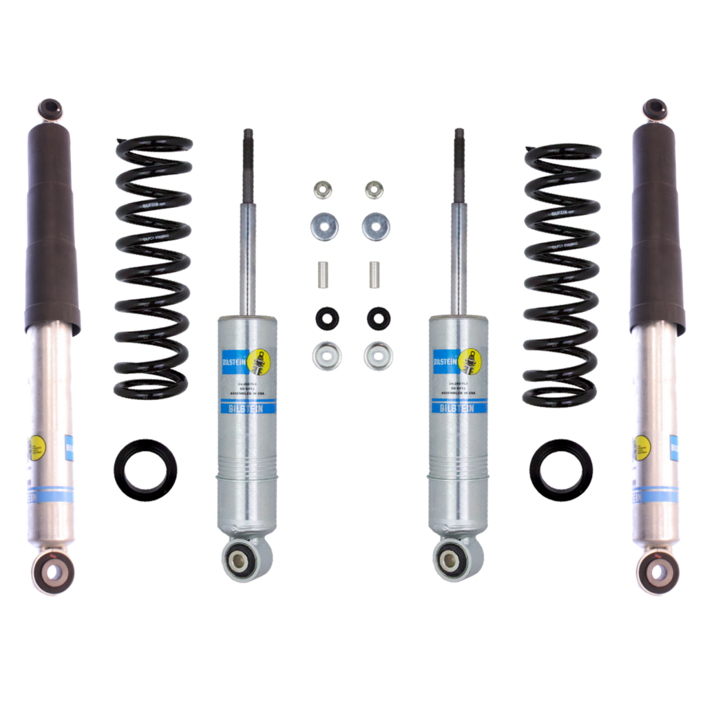 Bilstein B8 6112 0-2.75" Front, 0-1" Rear Lift Shocks, Coils Kit For ...