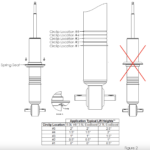 Bilstein 6112 0-2" Lift kit with 5160 Reservoir Rear Shocks for 2015-2020 Ford F-150 2WD - clip settings