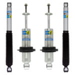 Bilstein B8 6100 0-2" Front, B8 5100 0-2" Rear Lift Shocks for 2016-2021 Nissan Titan XD 4WD