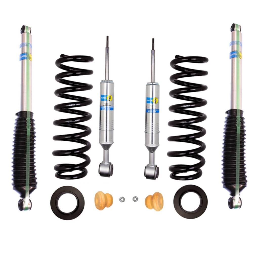 Bilstein B8 6112 0.25-2.25" Front Leveling Kit, 0-2" Rear Shocks for 2006-2008 Lincoln Mark LT Truck 4WD