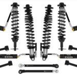 ICON 2-4 Lift kit Stage 6 Tubular System for 2021-2022 Ford Bronco 2WD-4WD Suspension K40006T