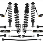 ICON 2-4 Lift kit Stage 7 Tubular System for 2021-2022 Ford Bronco 2WD-4WD Suspension K40007T